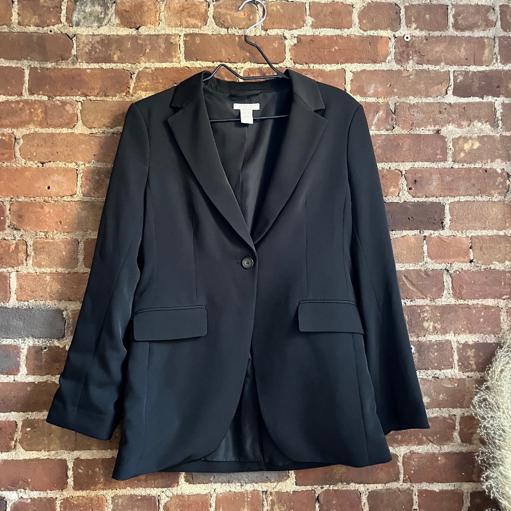 Black H&M Blazer - LIKE NEW